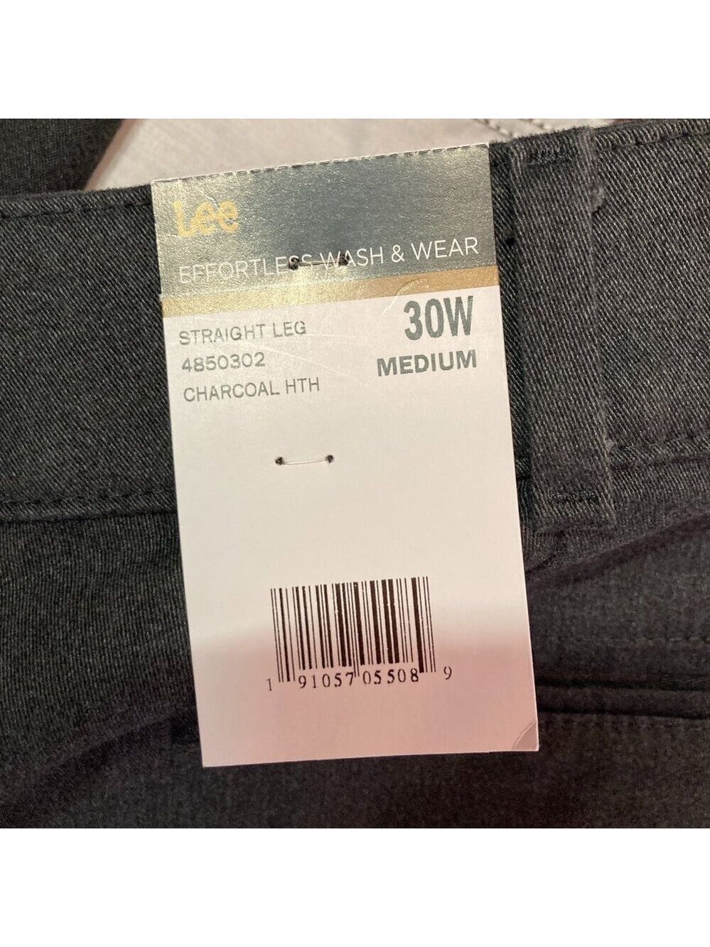 Lee Straight Leg Mid Rise Pant, NWT, Size 30W( (5X) - Picture 2 of 7